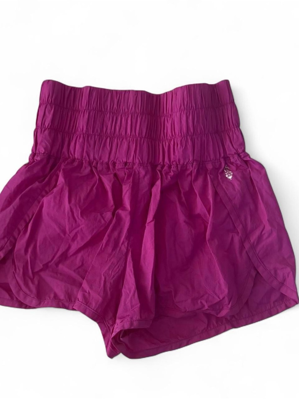 FP Movement by Free People Magenta High-Waist Athletic Shorts